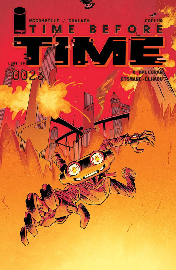 TIME BEFORE TIME #23 CVR A SHALVEY