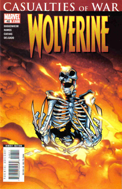 Wolverine #48 Direct Edition - back issue - $4.00