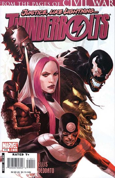 Thunderbolts #110 - back issue - $9.00