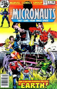 Micronauts #2 Newsstand ed. - back issue - $5.00