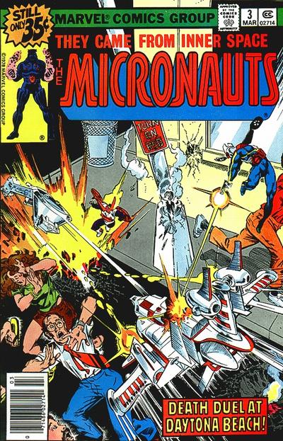 Micronauts #3 - back issue - $5.00