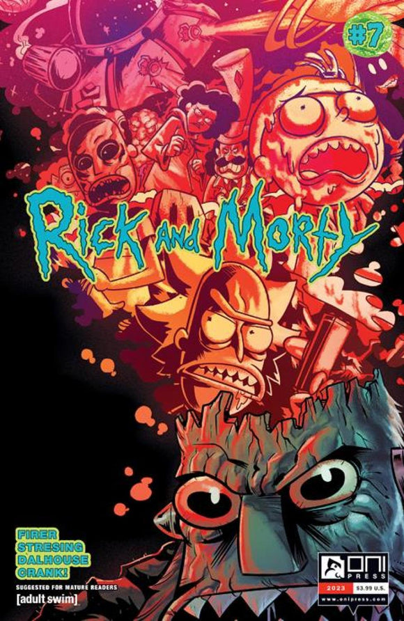 RICK AND MORTY #7 CVR A FRED C STRESING