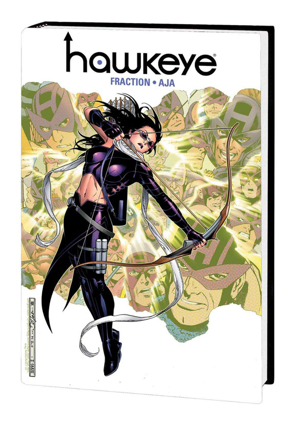 HAWKEYE BY FRACTION AND AJA OMNIBUS NEW PRINTING DM ONLY HC