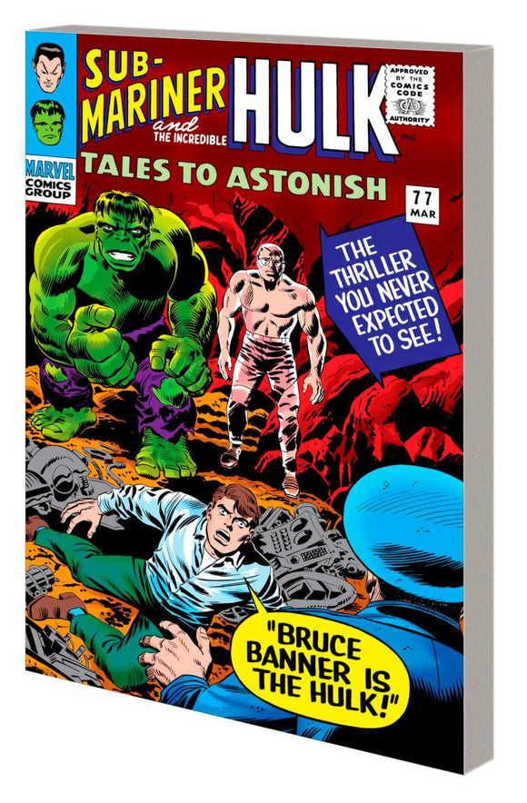 MIGHTY MARVEL MASTERWORKS THE INCREDIBLE HULK VOL 3 - LESS THAN MONSTER MORE THAN MAN DM ONLY TP