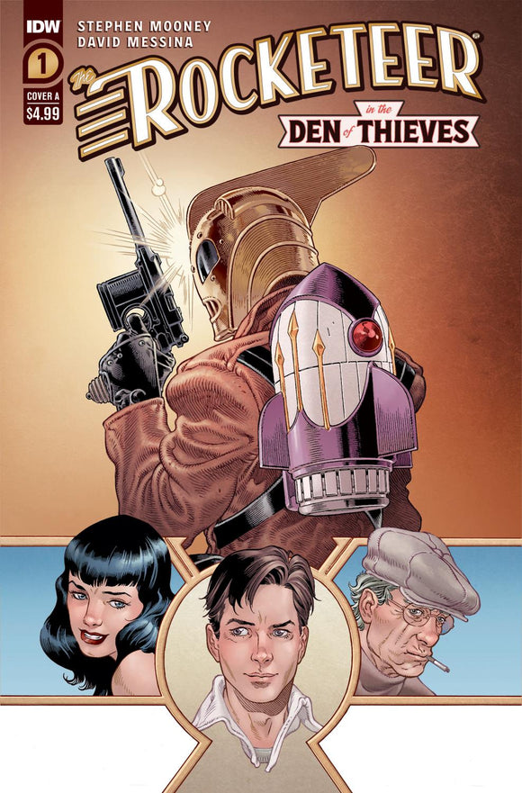 THE ROCKETEER IN THE DEN OF THIEVES #1 COVER A RODRIGUEZ CVR A