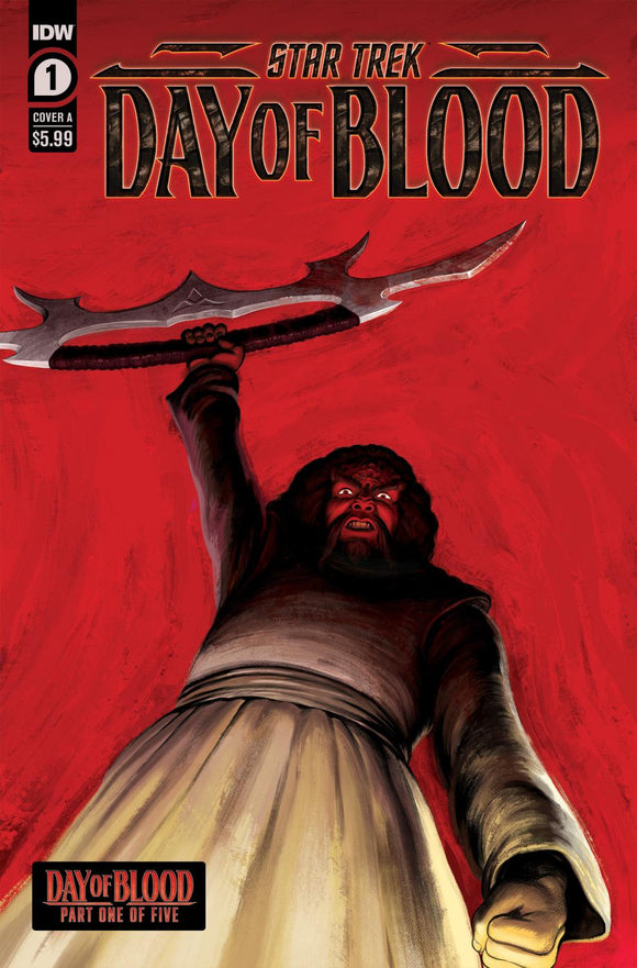 STAR TREK DAY OF BLOOD #1 COVER A WARD CVR A