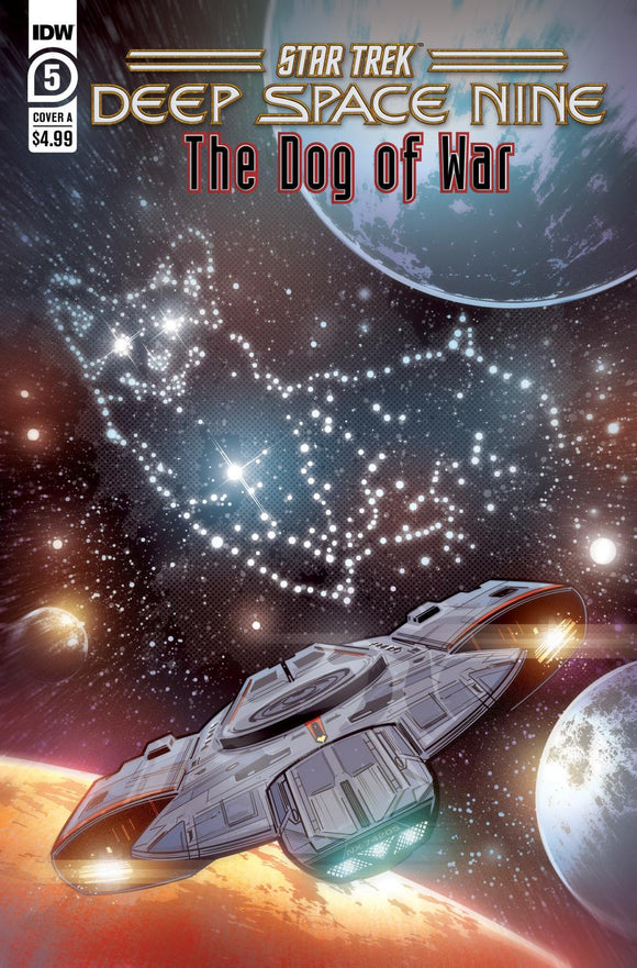 STAR TREK DEEP SPACE NINE--THE DOG OF WAR #5 COVER A HERNANDEZ CVR A