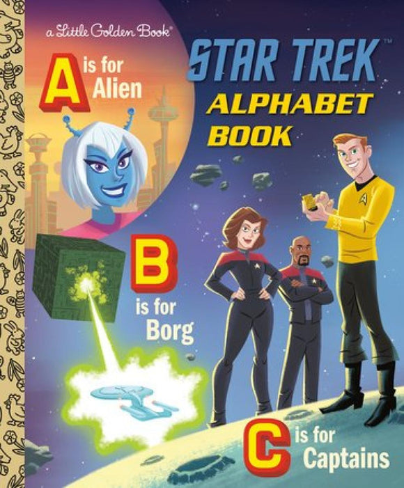 Star Trek Alphabet Book Star Trek Little Golden Book