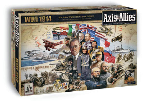 AXIS AND ALLIES WWI 1914