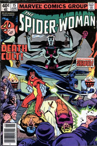 Spider-Woman #15 Newsstand ed. - back issue - $4.00