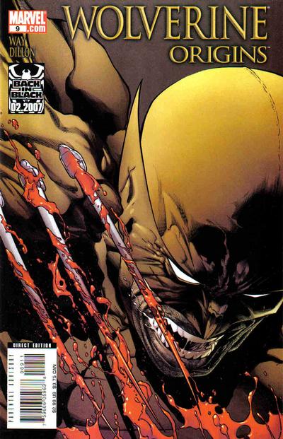 Wolverine: Origins #9 Quesada Cover - back issue - $5.00