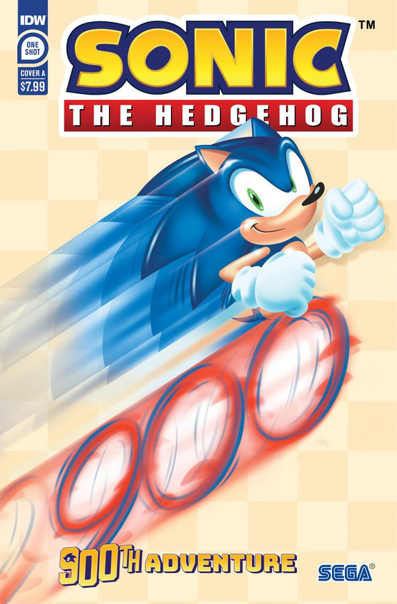 SONIC THE HEDGEHOGS 900TH ADVENTURE COVER A YARDLEY CVR A