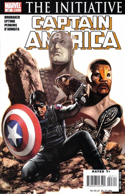 Captain America #27 Direct Edition - back issue - $4.00