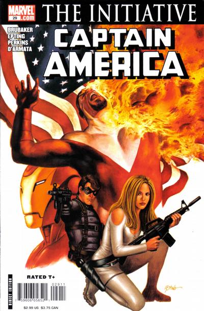 Captain America #29 Direct Edition - back issue - $4.00