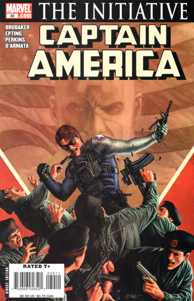 Captain America #30 Direct Edition - back issue - $4.00