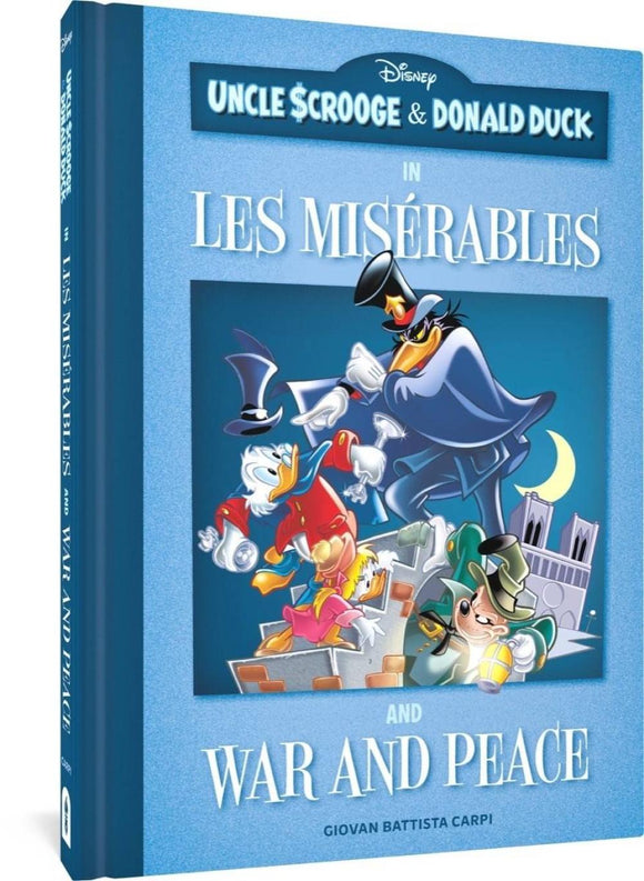 UNCLE SCROOGE AND DONALD DUCK LES MISERABLES AND WAR AND PEACE HC