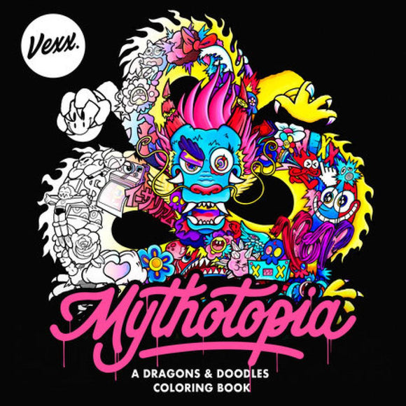 Mythotopia A Dragons and Doodles Coloring Book