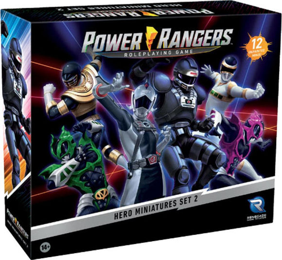 POWER RANGERS RPG - HERO MINIATURES SET 2