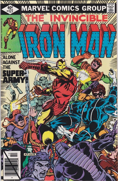 Iron Man #127 Direct ed. - back issue - $7.00