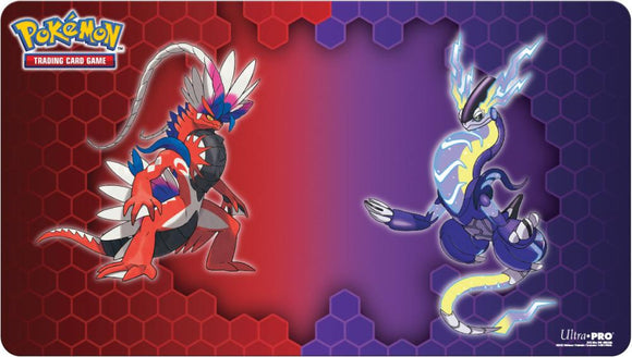 POKEMON TCG KORAIDON AND MIRAIDON PLAYMAT