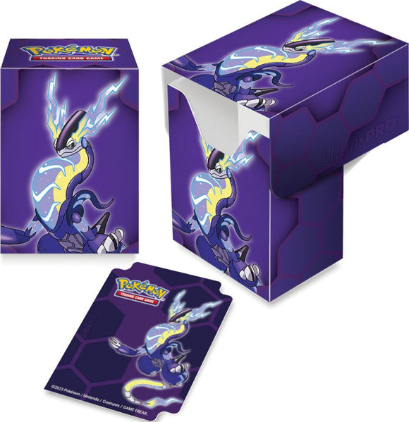 POKEMON TCG MIRAIDON FULL VIEW DECK BOX