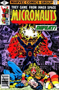 Micronauts #10 Direct ed. - back issue - $4.00