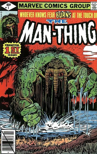 Man-Thing #1 Direct ed. - back issue - $15.00