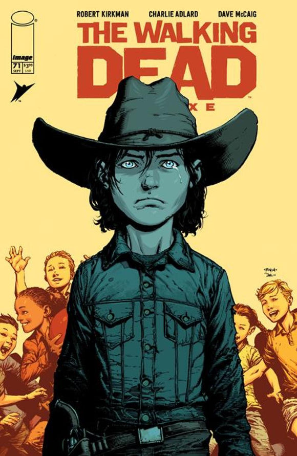 WALKING DEAD DELUXE #71 CVR A DAVID FINCH & DAVE MCCAIG