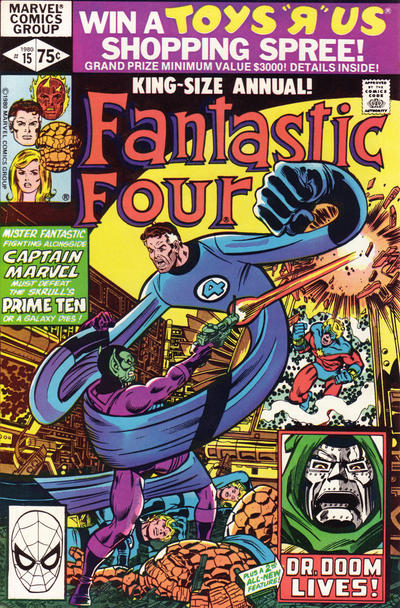 Fantastic Four Annual #15 Direct ed. - 8.0 - $5.00