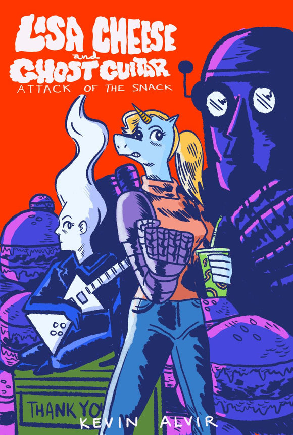 LISA CHEESE AND GHOST GUITAR GN VOL 01 ATTACK OF SNACK
