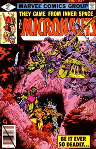 Micronauts #13 Direct ed. - back issue - $4.00