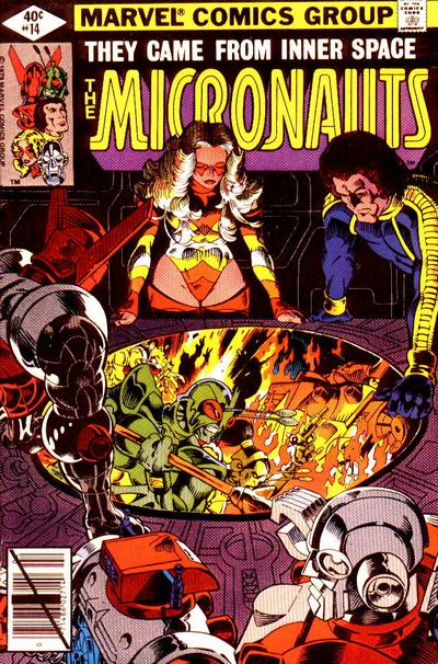 Micronauts #14 Direct ed. - back issue - $4.00