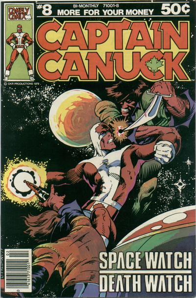 Captain Canuck 1975 #8 - back issue - $3.00