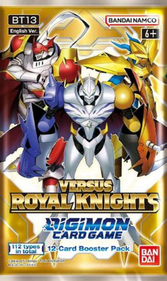 DIGIMON TCG VERSUS ROYAL KNIGHTS BOOSTER PACK