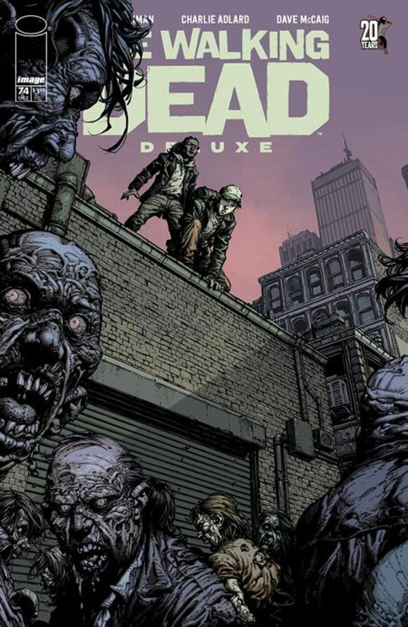 WALKING DEAD DELUXE #74 CVR A DAVID FINCH AND DAVE MCCAIG