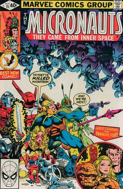 Micronauts #15 Direct ed. - back issue - $4.00