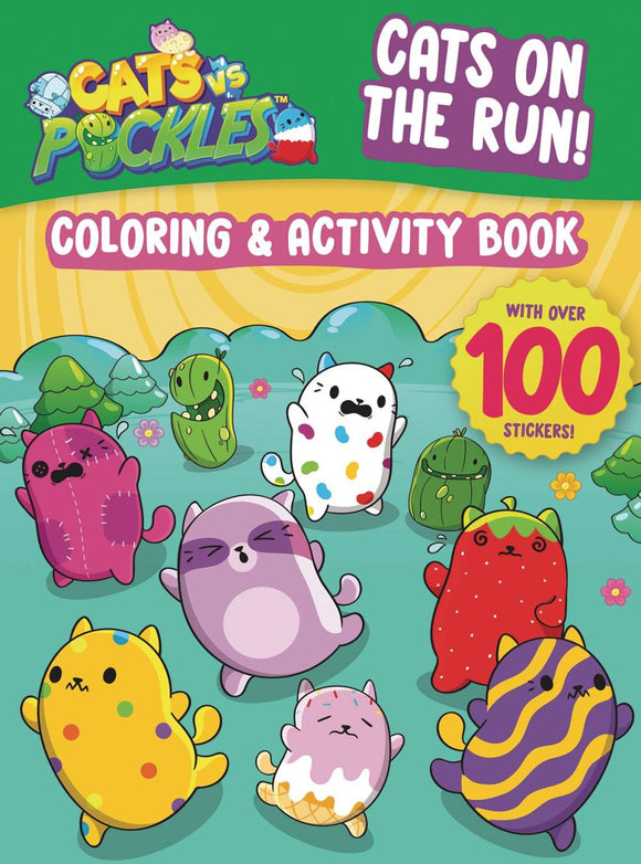 CATS ON RUN COLORING AND ACTIVITY BOOK SC