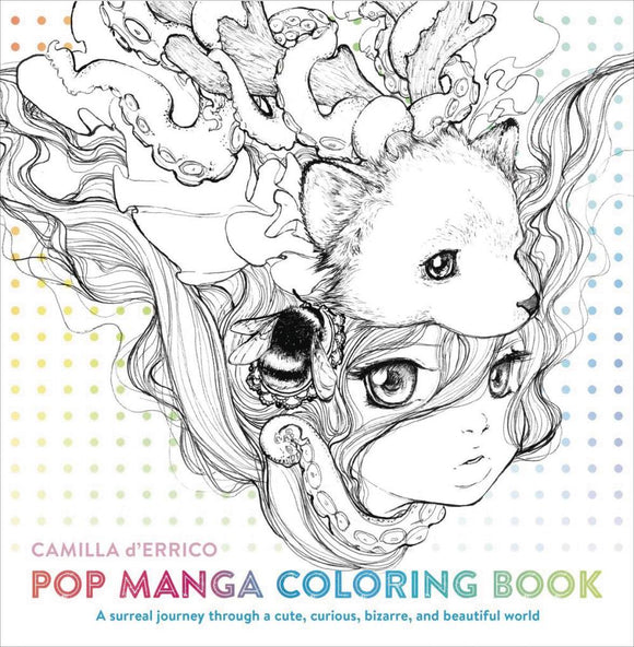 POP MANGA COLORING BOOK SC