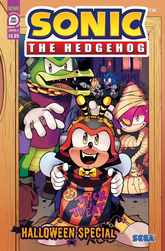 SONIC THE HEDGEHOG HALLOWEEN SPECIAL COVER A LAWRENCE CVR A