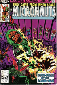 Micronauts #17 Direct ed. - back issue - $4.00