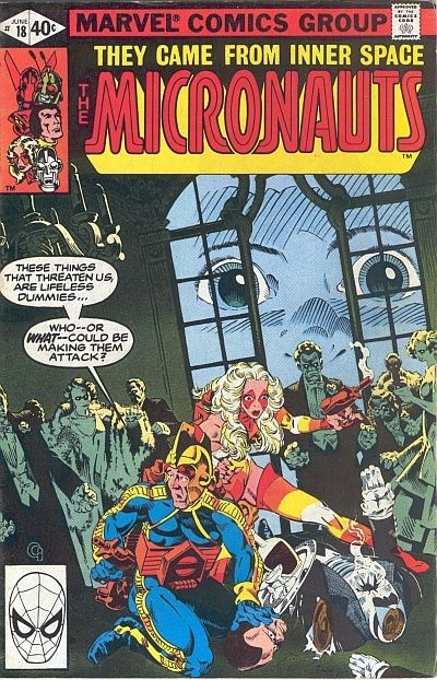 Micronauts #18 Direct ed. - back issue - $4.00