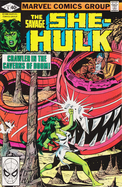The Savage She-Hulk #5 Direct ed. - back issue - $5.00