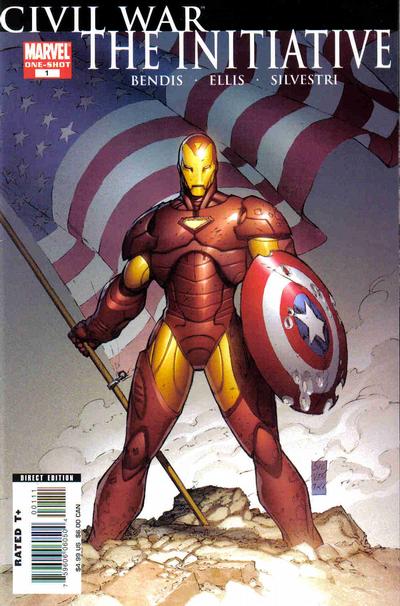 Civil War: The Initiative #1 Direct Edition - back issue - $3.00
