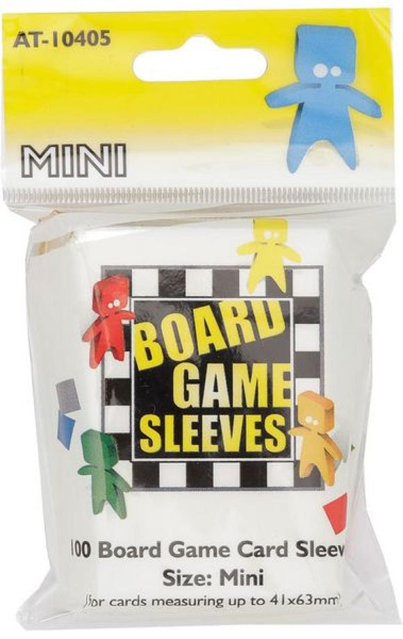 MINI BOARD GAME SLEEVES 41MM X63MM 100