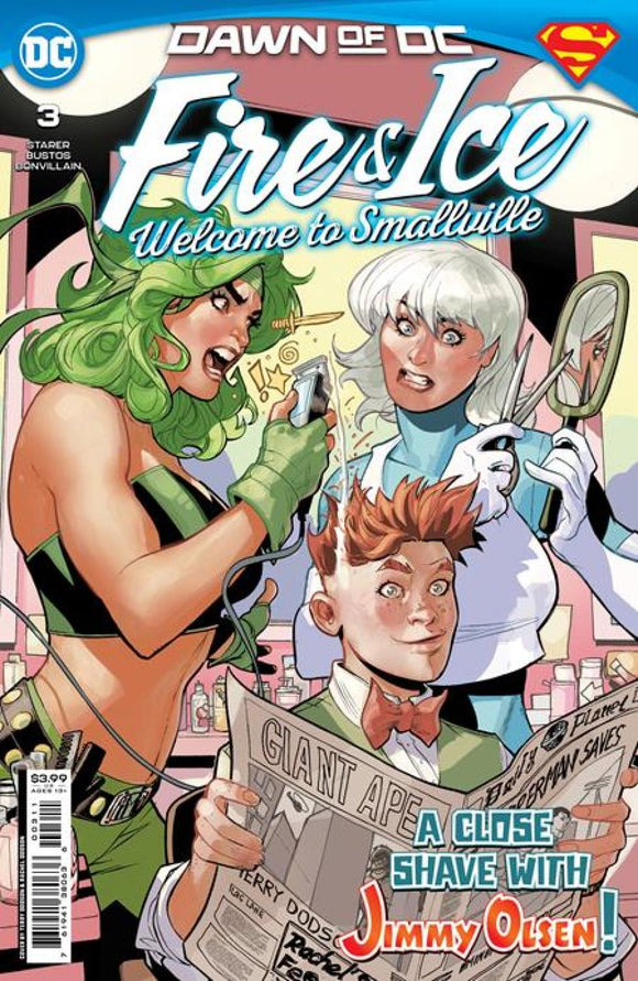 FIRE & ICE WELCOME TO SMALLVILLE #3 CVR A TERRY DODSON (OF 6)