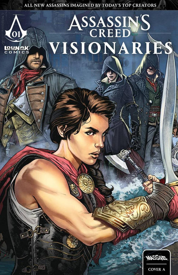 ASSASSINS CREED VISIONARIES #1 CVR A CONNECTING OF 4
