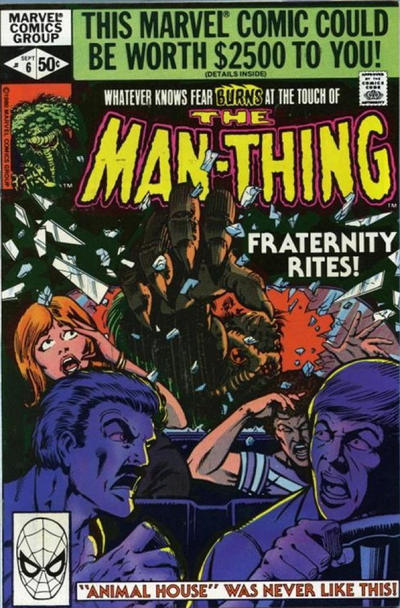 Man-Thing 1979 #6 Direct ed. - back issue - $7.00