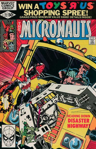 Micronauts #22 Direct ed. - back issue - $4.00