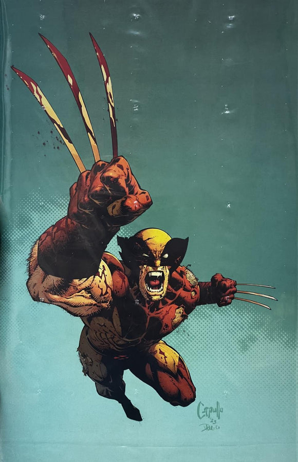 WOLVERINE 37 GREG CAPULLO VIRGIN VARIANT COVER FALL POLYBAGGED