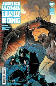 JUSTICE LEAGUE VS GODZILLA VS KONG #3 CVR A DREW JOHNSON (OF 7)